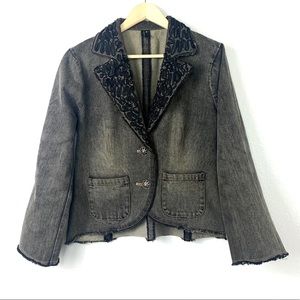Vintage Cama Soi France Denim Jacket Sm